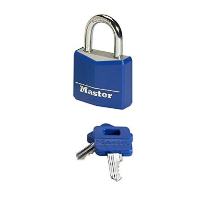Masterlock 40mm - 21mm hardened steel shackle, 6mm diam. - double locking - 4-pin - 9141EURDCOL Masterlock 40mm - 21mm hardened steel shackle, 6mm diam. - double locking - 4-pin - 9141EURDCOL