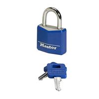 Masterlock 40mm - 21mm hardened steel shackle, 6mm diam. - double locking - 4-pin - 9141EURDCOL - thumbnail