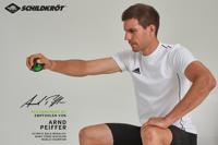 Schildkröt Fitness Spin Ball 70 Mm Grijs/groen - thumbnail