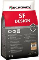Schonox Sf design design flexibele voegmortel 5kg donkergrijs 641863 - thumbnail
