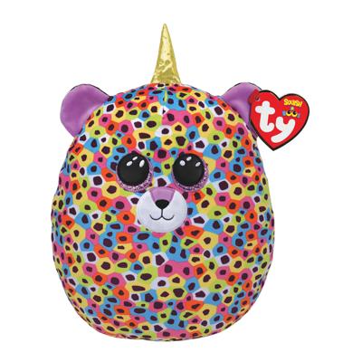 TY squish a boo knuffelkussen luipaard giselle 23 cm