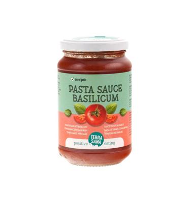 TerraSana Tomatensaus basilicum bio 340 Gram TerraSana Tomatensaus basilicum bio 340 Gram