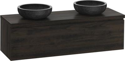 Ben Tendenza badmeubel incl. afdekblad 141x46x42cm coal oak