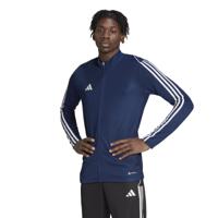 adidas Tiro 23 League Trainingsjack Donkerblauw Wit - thumbnail