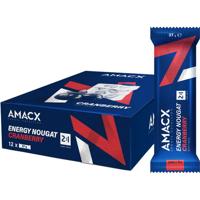 Amacx Energy Nougat Reep Cranberry 12x37g - thumbnail