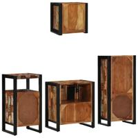 Badkamermeubelset met plank 4 pcs Multikleur 55 x 35 x 60 cm - thumbnail