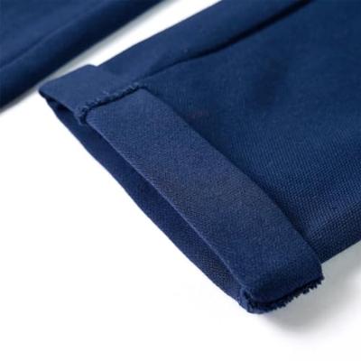 Kinderbroek met trekkoord 104 marineblauw Kinderbroek met trekkoord 104 marineblauw