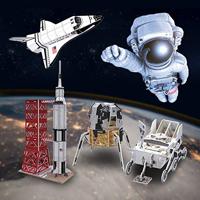 Cubic Fun 3d puzzel national geographic ruimtemissie - thumbnail