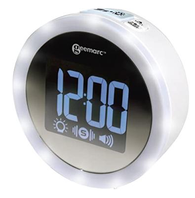 Geemarc JWNS-Star_WH_VDE Kwarts Wekker Wit