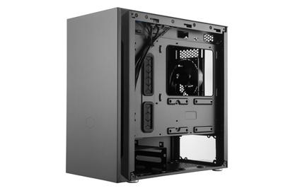 Cooler Master MCS-S400-KN5N-S00 Silencio S400 without TG Mini-Tower, mATX, 4x 2.5", 2x 120mm, Black