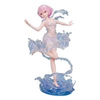 Re:Zero Starting Life in Another World PVC Statue 1/7 Ram Aqua Dress 23 cm - thumbnail