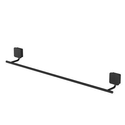 Handdoekrek Geesa Topaz 60cm Minimalistisch Mat Zwart Handdoekrek Geesa Topaz 60cm Minimalistisch Mat Zwart