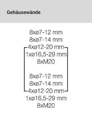 Hensel KV 9354 Schakelkast (leeg) 630 x 403 x 129 PS Grijs-wit (RAL 7035) 1 stuk(s)