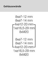 Hensel KV 9354 Schakelkast (leeg) 630 x 403 x 129 PS Grijs-wit (RAL 7035) 1 stuk(s) - thumbnail