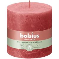 Bolsius rustiek stompkaars 100/100 pink - thumbnail