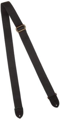 Fender katoen leren 2 inch gitaarband met logo zwart - thumbnail