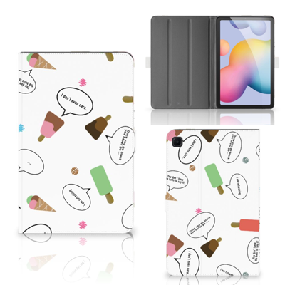 Samsung Galaxy Tab S6 Lite | S6 Lite (2022) Tablet Stand Case IJsjes Samsung Galaxy Tab S6 Lite | S6 Lite (2022) Tablet Stand Case IJsjes
