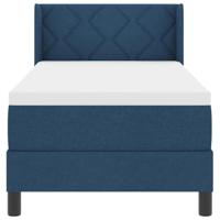 Boxspringbed met matras met matras Blauw 80 x 200 cm - thumbnail