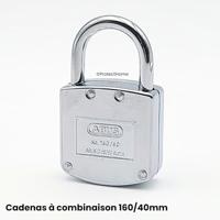 ABUS Cijferslot 160/40 C/Dfnli - 160/40 C - 160/40 C - thumbnail