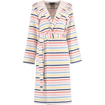 Cawö Cawö Dames Badjas 3344 Weiss-multi 38