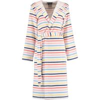 Cawö Cawö Dames Badjas 3344 Weiss-multi 38 - thumbnail