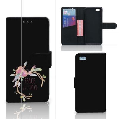 Huawei Ascend P8 Lite Leuk Hoesje Boho Text