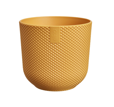 Jazz rond mini 11 cm amber geel bloempot elho - Elho Jazz rond mini 11 cm amber geel bloempot elho - Elho