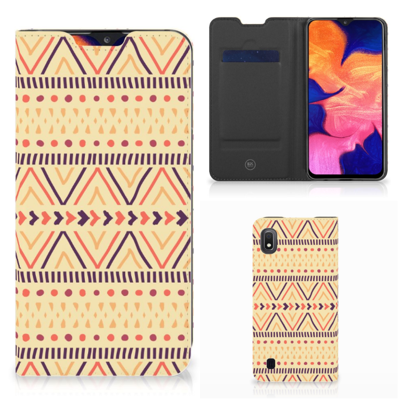 Samsung Galaxy A10 | Hoesje met Magneet | Aztec Yellow