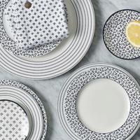 Laura Ashley gebaksbord Candy Stripe 18 cm - thumbnail