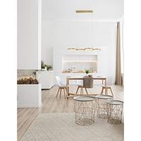 Lyora Moderne hanglampMagnus goud 84cm - 9248118 - thumbnail