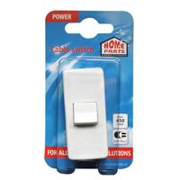 Scanpart Snoerschakelaar Wit 1p 2amp - thumbnail