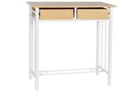 Tafel met twee stoelen DKD Home Decor Metaal Hout MDF 80 x 50 x 84 cm - thumbnail