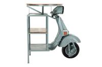 Tafel DKD Home Decor Blauw Bruin Groen Ijzer Mangohout 116 x 72 x 110 cm - thumbnail