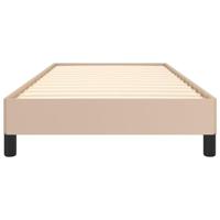 Bedframe kunstleer cappuccinokleurig 90x200 cm - thumbnail