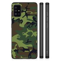 Samsung Galaxy A51 Bumper Case Army Dark - thumbnail
