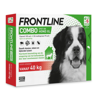 Frontline Combo Spot On hond XL / 40-60 kg 6 pipetten - thumbnail