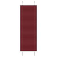 VidaXL Plissé rolgordijn 50x150 cm stofbreedte 49,4 cm bordeauxrood - thumbnail