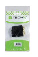 Techly DVI-D - HDMI M/F DVI-D HDMI Zwart kabeladapter/verloopstukje - [IADAP-DVI-HDMI-F] - thumbnail