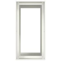 Plantenbak 40x80x80 cm staal wit - thumbnail