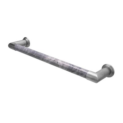 Elektrische Radiator Cascade 60x12 cm Bardiglio Nuvolato Marble / Brushed Nickel HD Heating