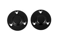 MAG/B-Vouwdeur magneetset zwart - thumbnail