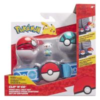 Jazwares Pokémon clip &apos;n&apos; go oshawott dive ball - thumbnail