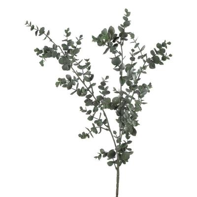 Kunstblad Eucalypthus donker grijs