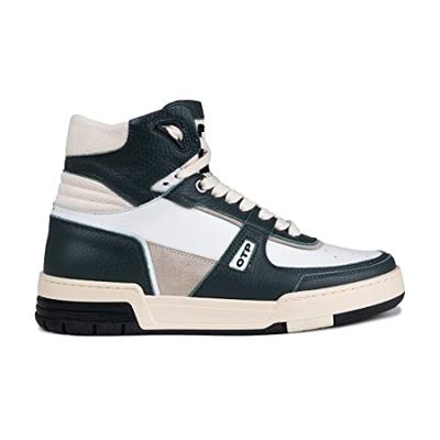 Off The Pitch Basketta Hi OTPF223006-502 Groen / Beige-44 maat 44 Off The Pitch Basketta Hi OTPF223006-502 Groen / Beige-44 maat 44