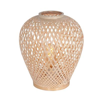 Steinhauer Bamboe tafellampMaze Ø 30cm - 3130BE