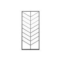 Flessenrek Home ESPRIT Zwart 70 X 6 X 160 CM - thumbnail