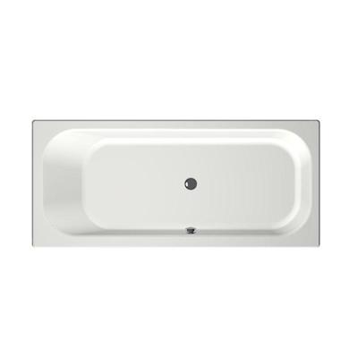 Xenz Aruba Ligbad - 170x75x48 - afvoer Midden - acryl - wit mat 6801-03