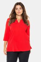 Ulla Popken Tuniek, A-lijn, 3/4 mouwen, zijsplitten - Grote Maten - thumbnail