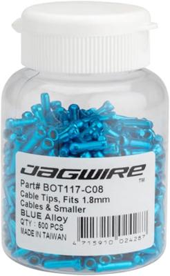 JAGWIRE Cable tips - brake or shift (500pcs) - blue