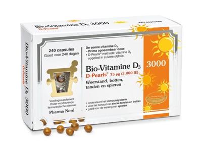 Pharma Nord Bio-Vitamine D3 D-Pearls 240Capsules
